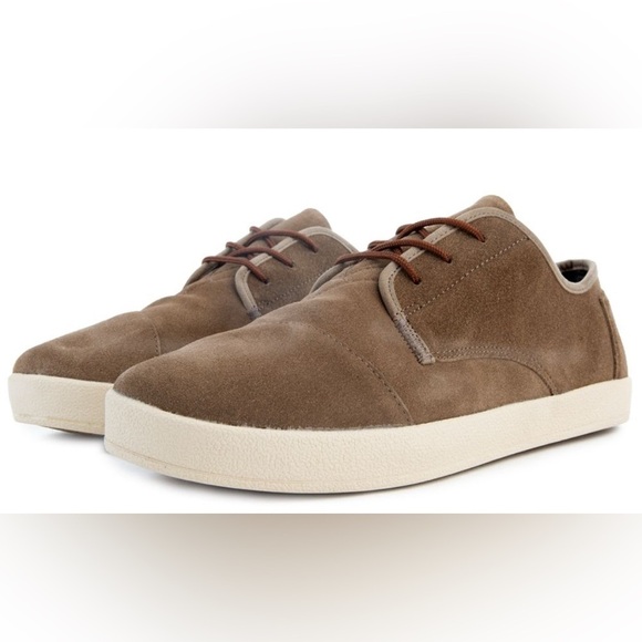 TOMS PASEO IN DESERT SUEDE
Men – Taupe size 12 good condition No rips - Picture 1 of 6